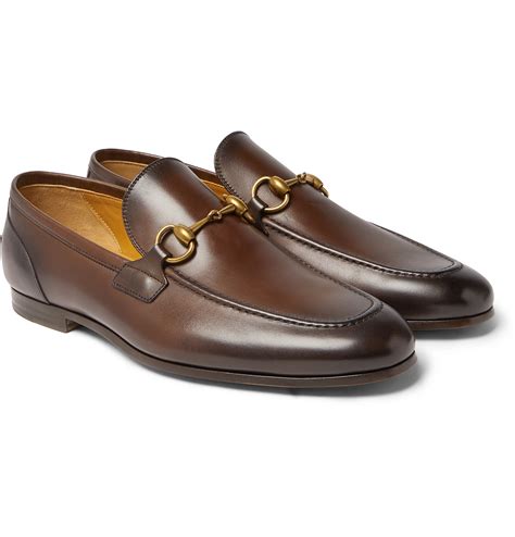 gucci loafers light brown|men Gucci loafers brown style.